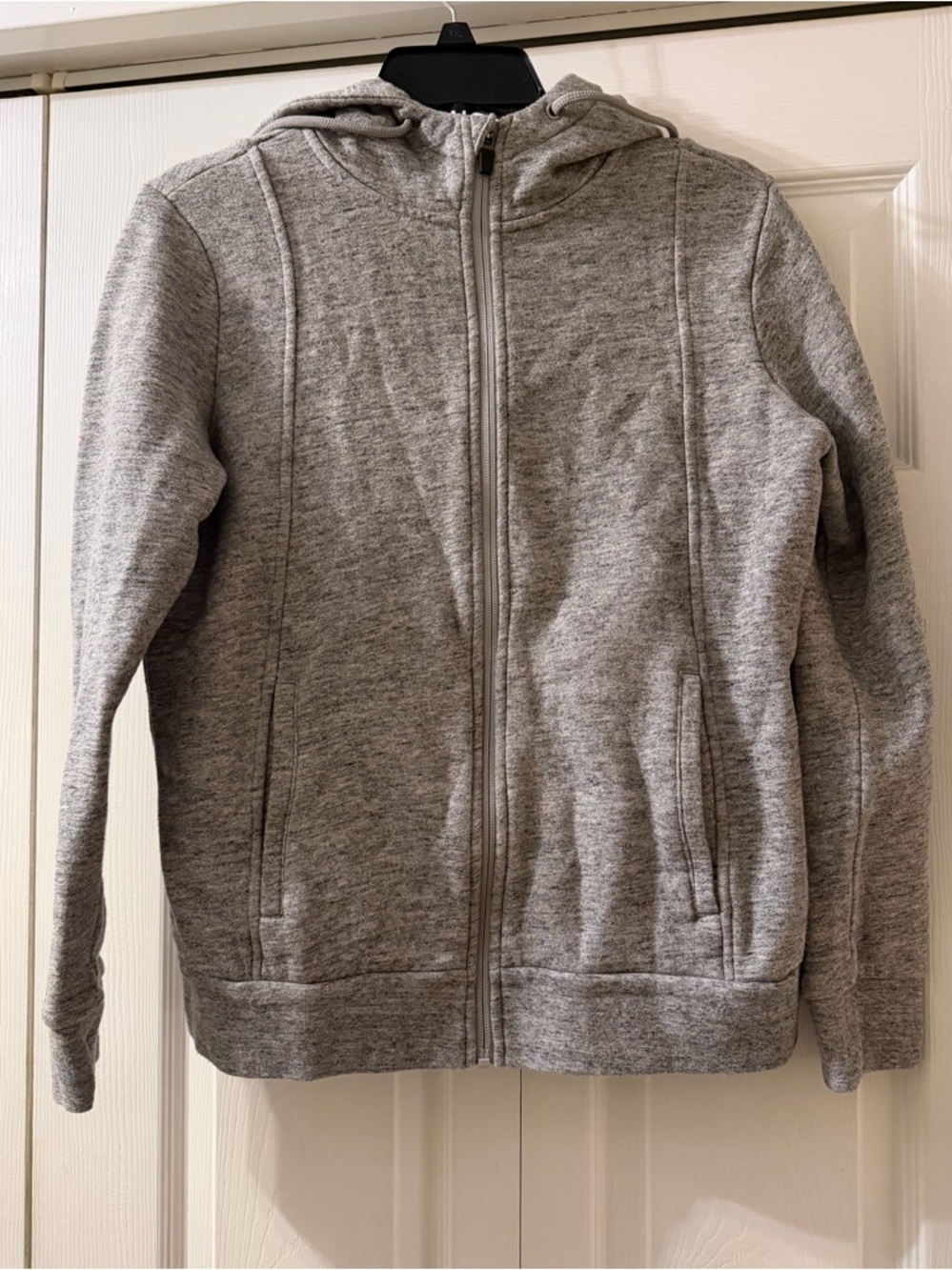 Figs On-shift Fleece Lined Gray Hoodie Size S